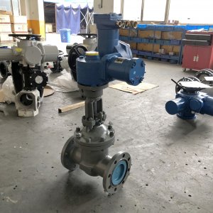 礦用電動閥門MKZ941H-40 DN150防爆（礦山、冶
